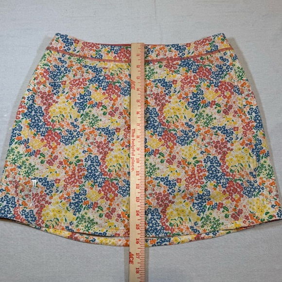 Ralph Lauren RLX GOLF 17" Stretch Floral Performance Skort Size M - Picture 7 of 9